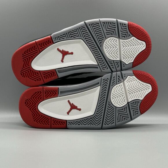 Nike GS Air Jordan 4 Retro Bred Reimagined FQ8213-006 US 3.5Y New - Picture 8 of 9